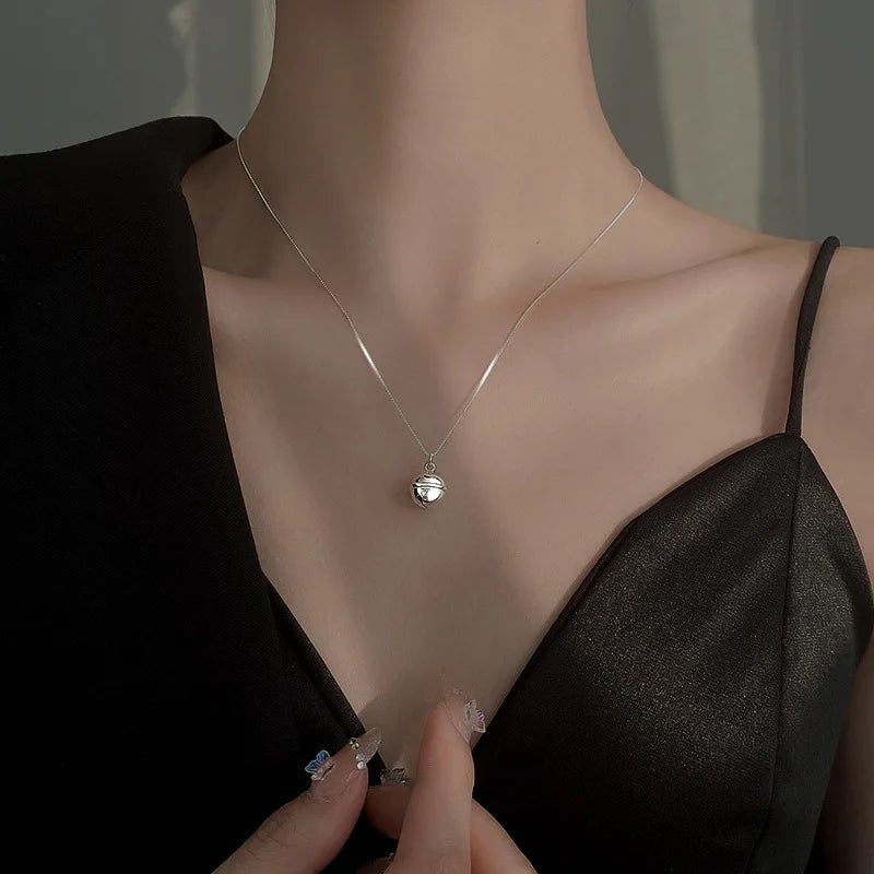 Colar Esfera Lisa - Prata 925