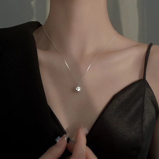 Colar Esfera Lisa - Prata 925