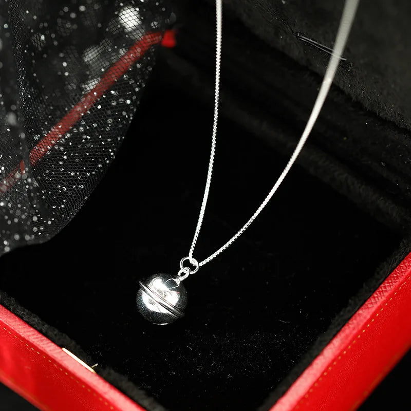 Colar Esfera Lisa - Prata 925